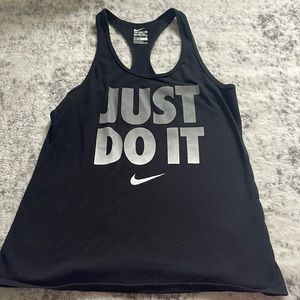 Black Nike tank